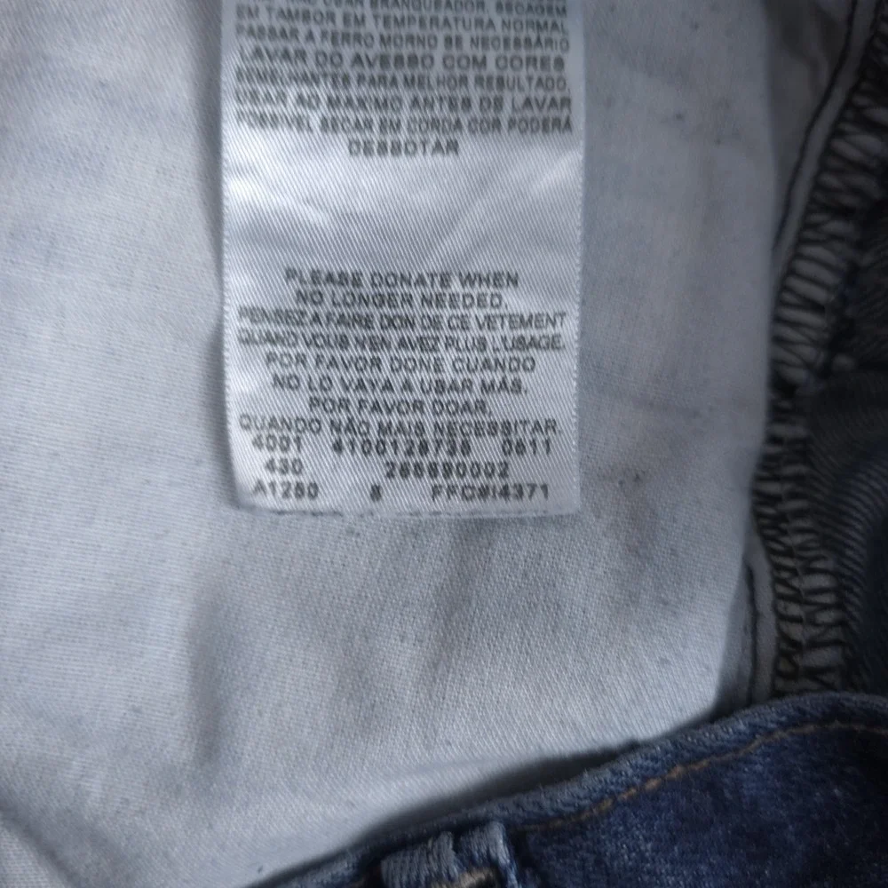 Vintage Levis 569 Baggy Jeans Mens 40x32 (Fits 38x31) Blue Loose Fit Flap Pocket